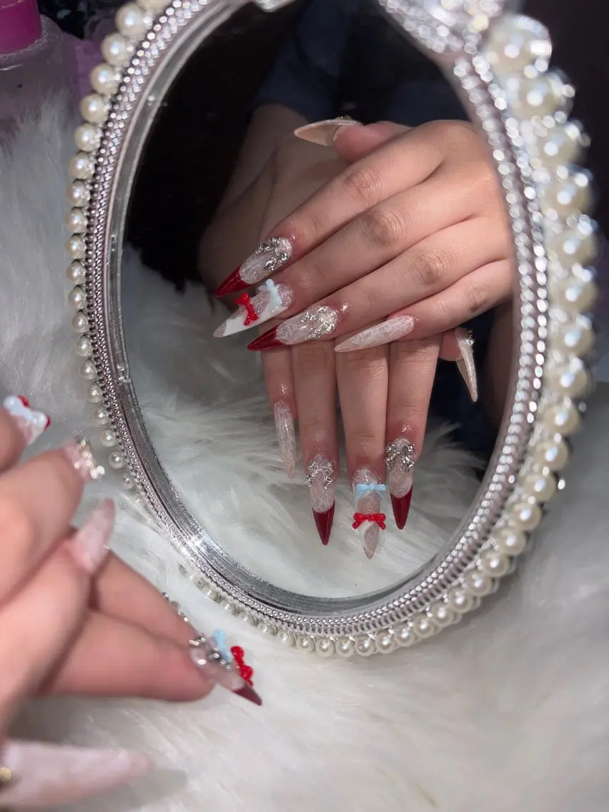 ネイル レース ハンドネイル nail salon Lilynのネイルデザイン
