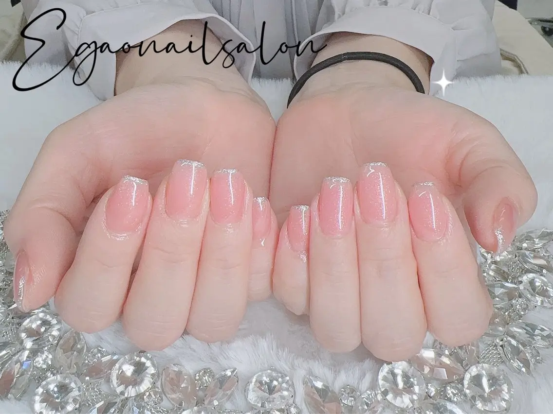 ネイル アートネイル フットネイル フレンチネイル ジェルネイル グラデーション ハンドネイル EGAO NAIL 錦糸町店のネイルデザイン