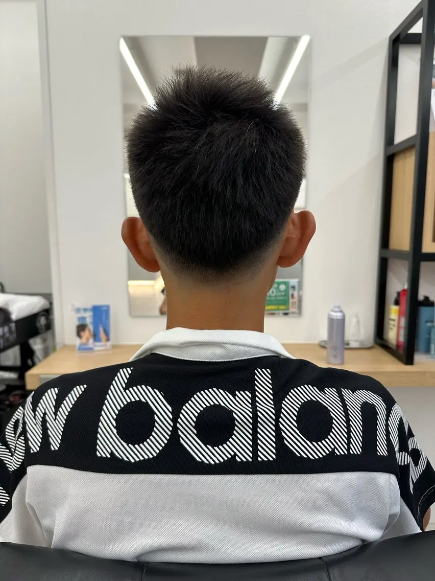 ショート メンズ 古河 湊斗のヘアスタイル