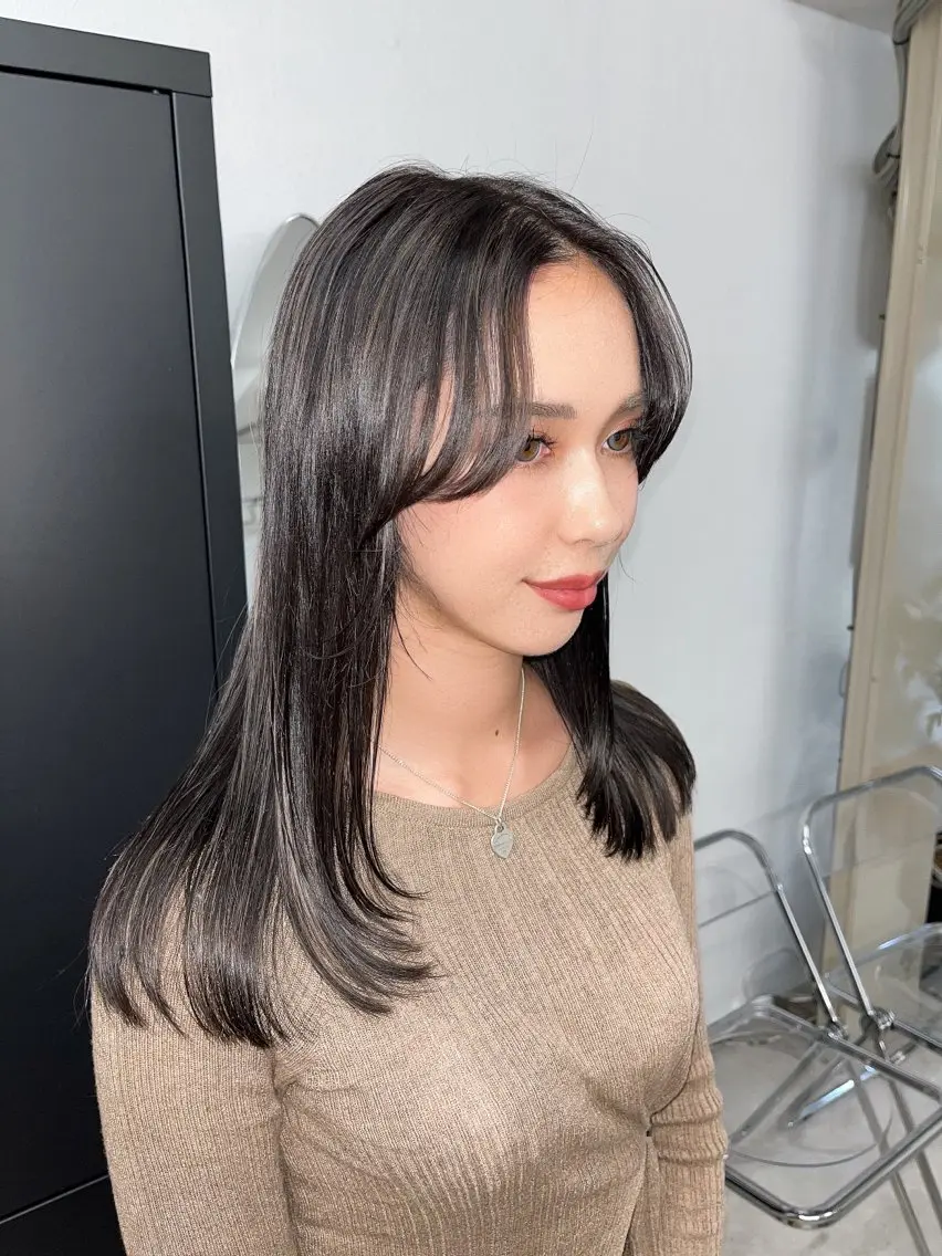 ロング カラー RU RIのヘアスタイル