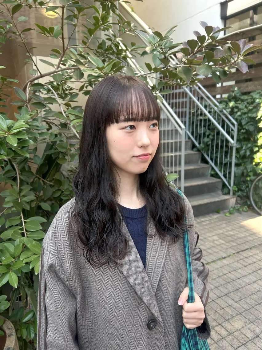 ミディアム kaho/ 透明感カラー🫧のヘアスタイル
