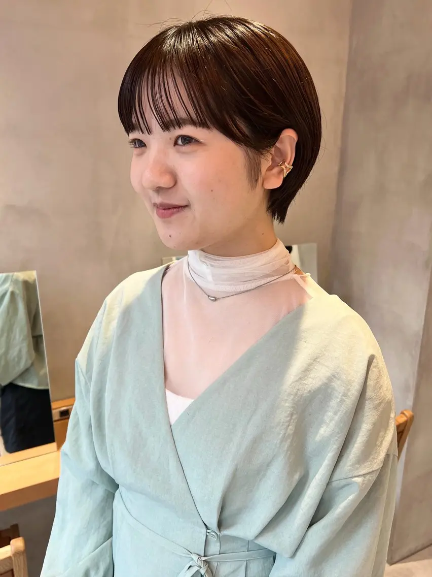 ショート 三浦 れいやのヘアスタイル