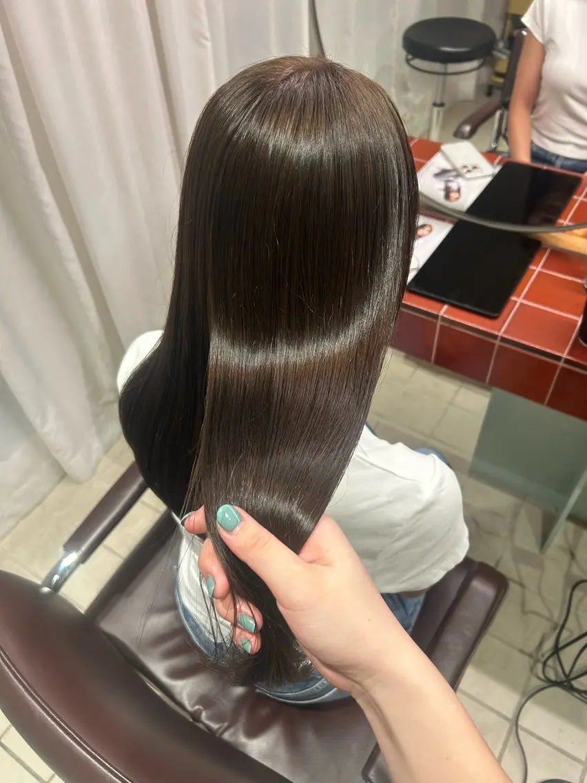 カラー さや/透明感カラー /カラーモデル募集中のヘアスタイル