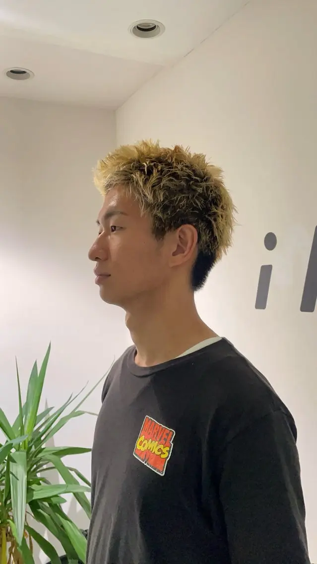 ショート カット ili梅田 メンズ特化/shuのヘアスタイル