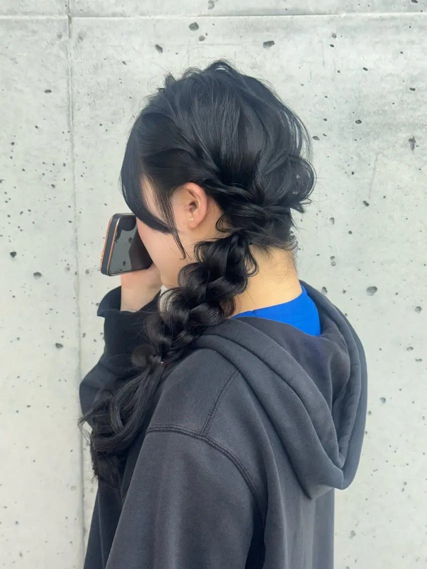 ヘアアレンジ 🦋ワンカラー🦋 ひろこ/亀戸 錦糸町のヘアスタイル