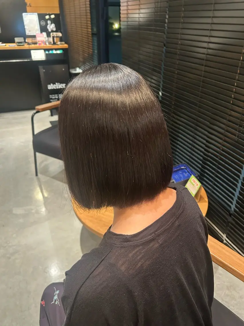 パーマ ストレートパーマ り おのヘアスタイル