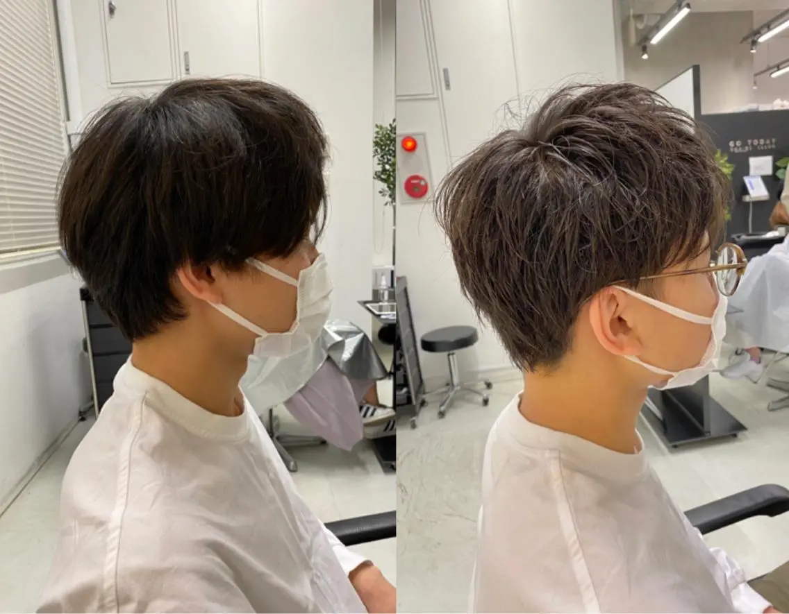 ショート メンズ ショートヘア カット 似合わせ専門美容師 なかじまのヘアスタイル