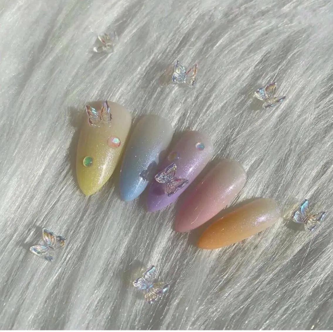ネイル チークネイル 桜ネイル 長さ出し フットネイル ジェルネイル ハンドネイル Maika's nailのネイルデザイン