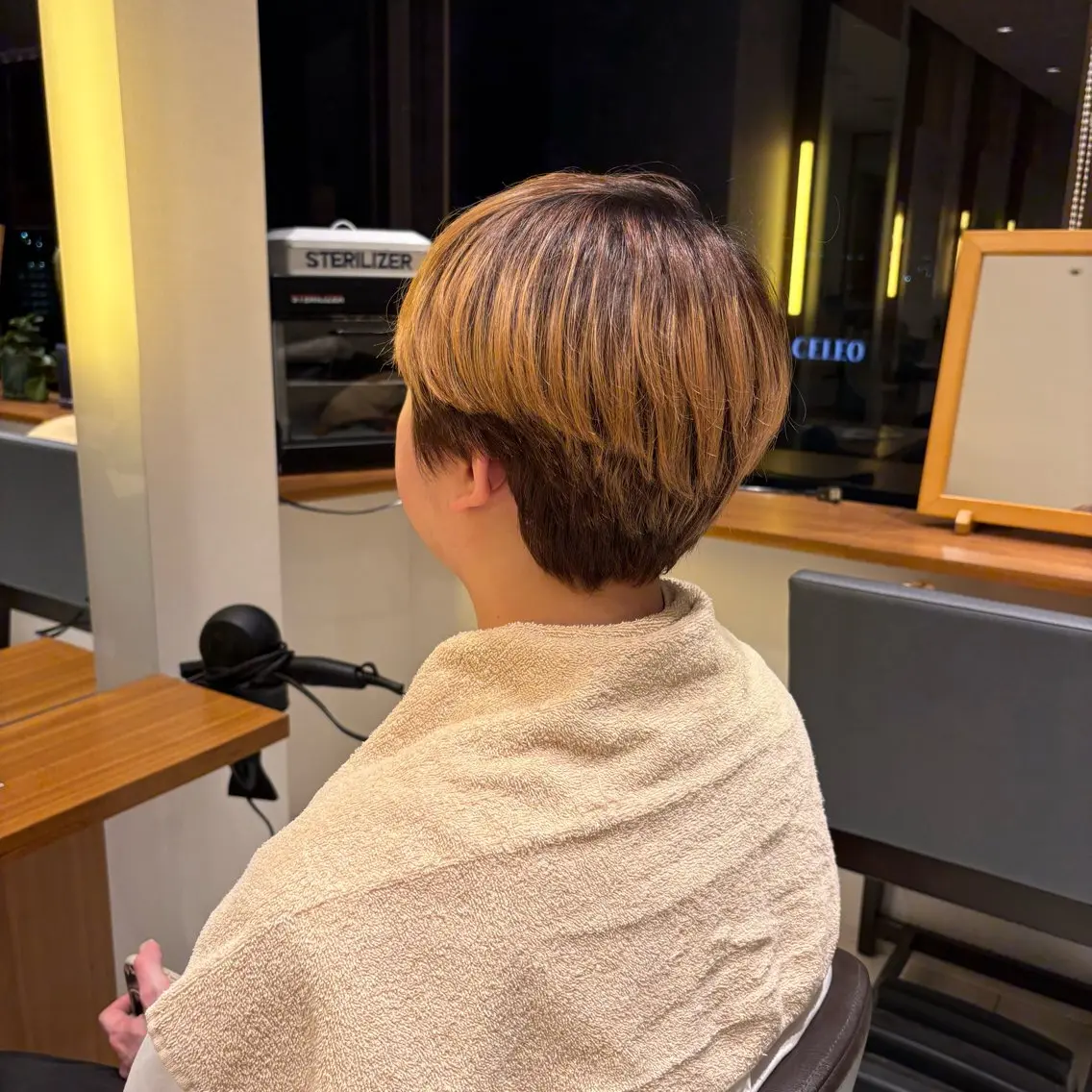 ショート メンズ 森田 玲央のヘアスタイル