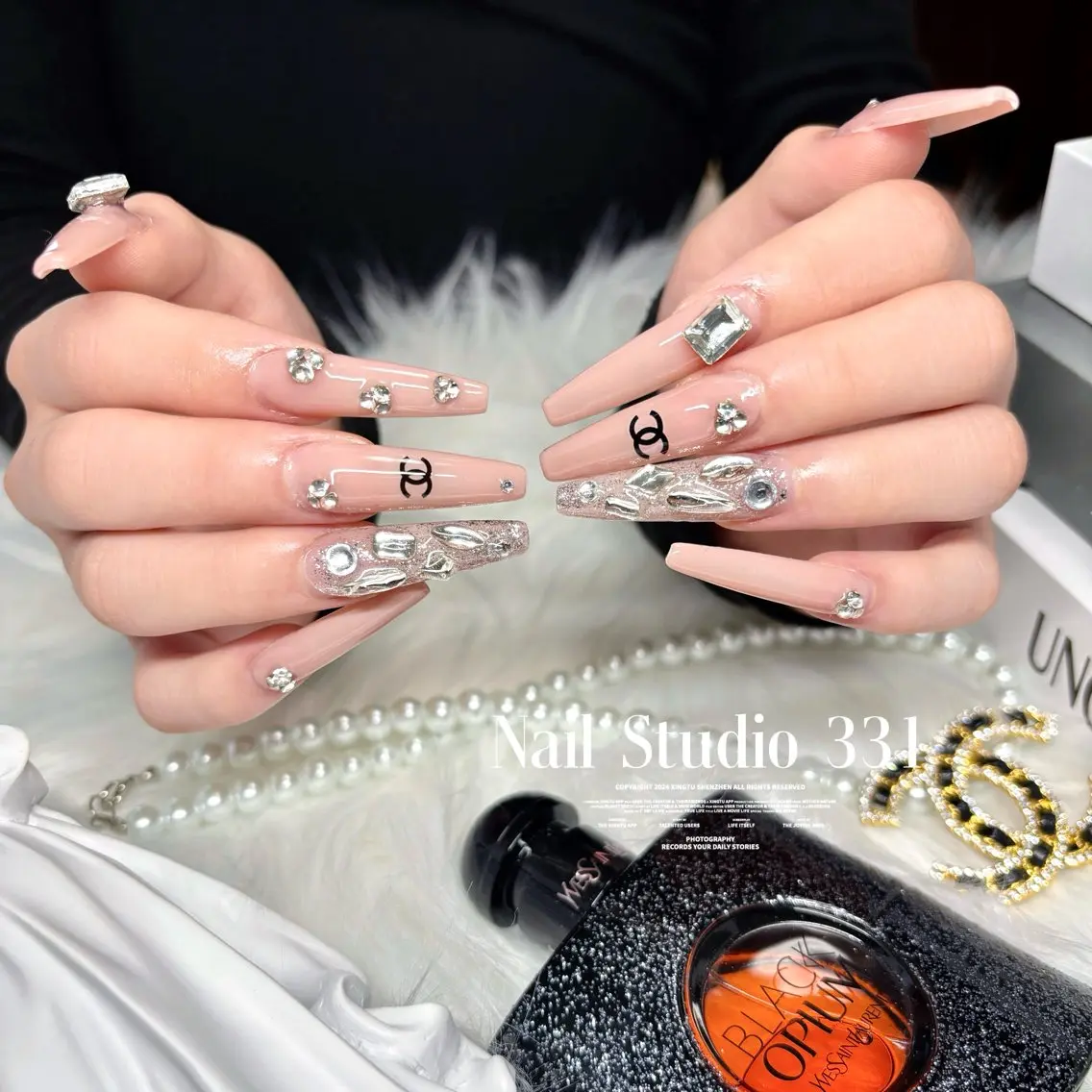 ネイル ロングネイル Nail Studio 331のネイルデザイン