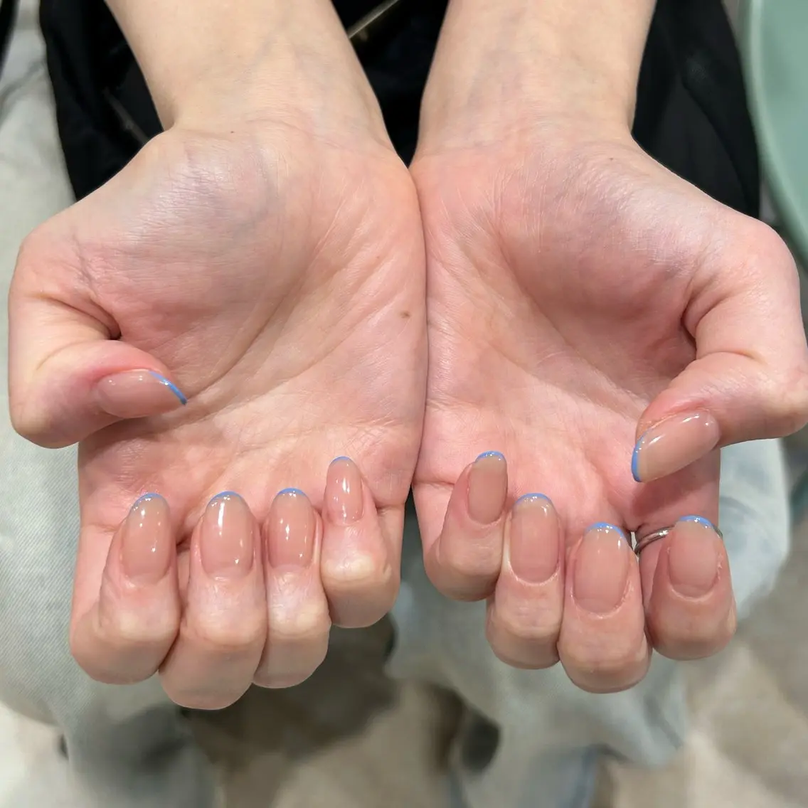 ネイル フレンチネイル She nail TAKENAKAのネイルデザイン