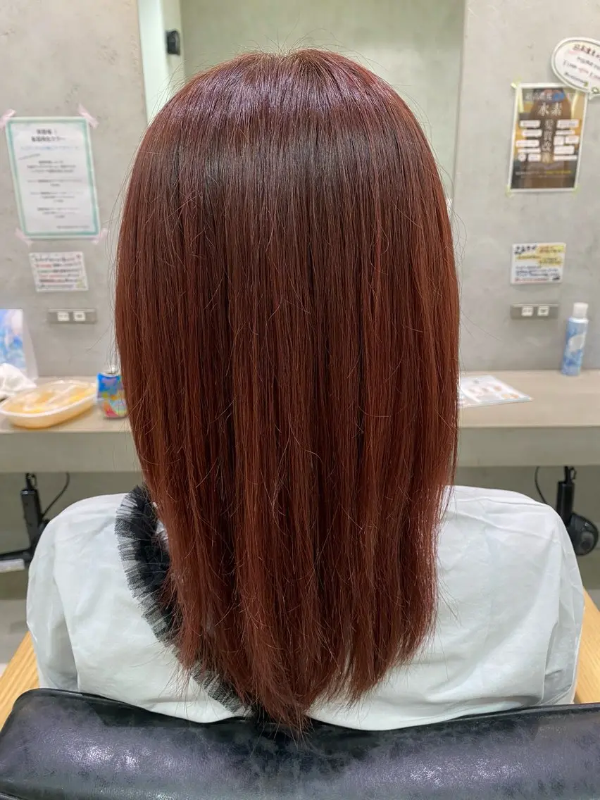 ミディアム カラー ブラウンカラー 似合わせヘア 💇🏻‍♀/マリアのヘアスタイル