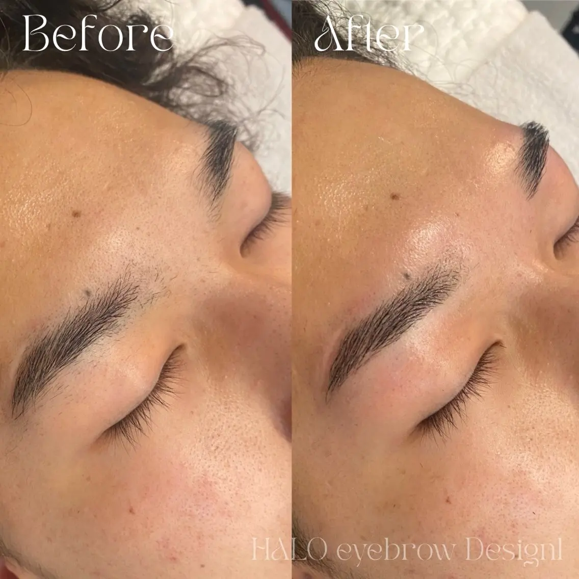 メンズ アイブロウ ワックス脱毛 Beauty Salon HALOの眉毛・アイブロウイメージ