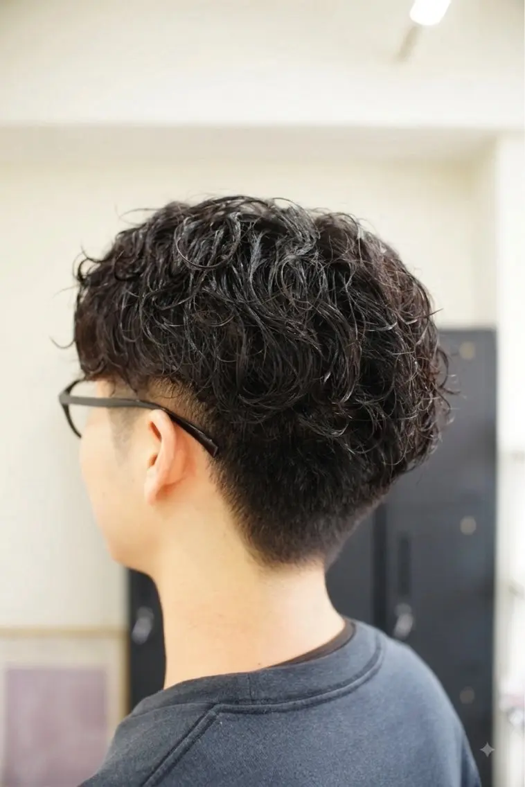 ミディアム パーマ カット パーマ BRYD  東京 細谷のヘアスタイル