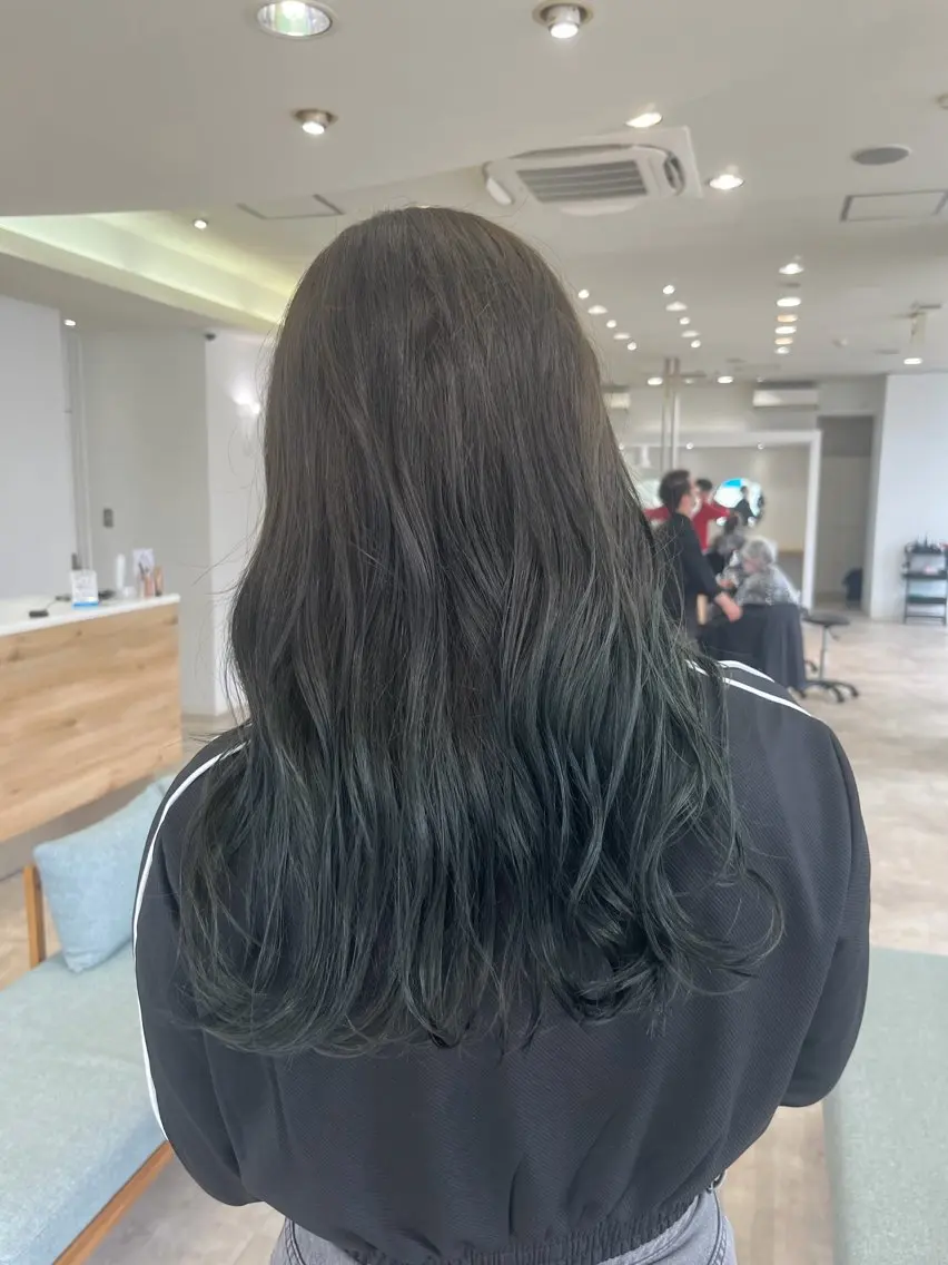 ロング カラー ブラウンカラー 透明感カラー レイヤーカット カット ヘアカラー cana 札幌レイヤースタイルのヘアスタイル
