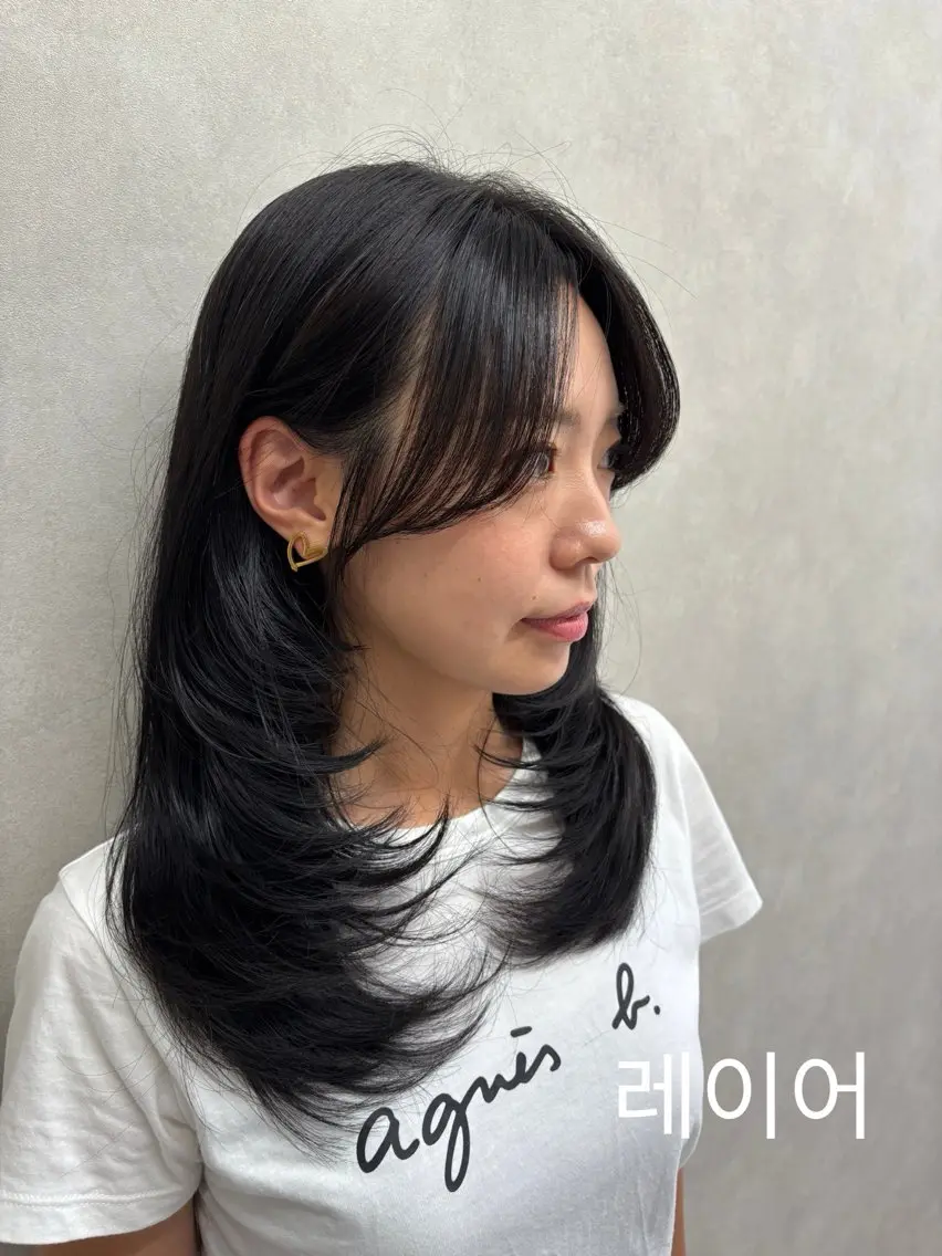 ミディアム カラー カット ヘアカラー トリートメント 韓国ヘア🇰🇷/ 巻き髪/MAAYAのヘアスタイル