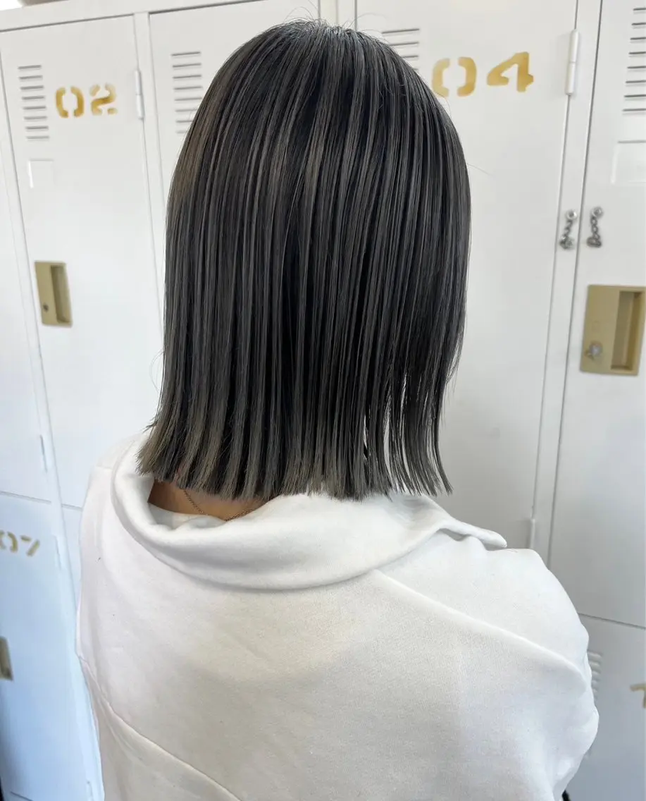 ミディアム カラー YURAGI🌿 SAKIのヘアスタイル