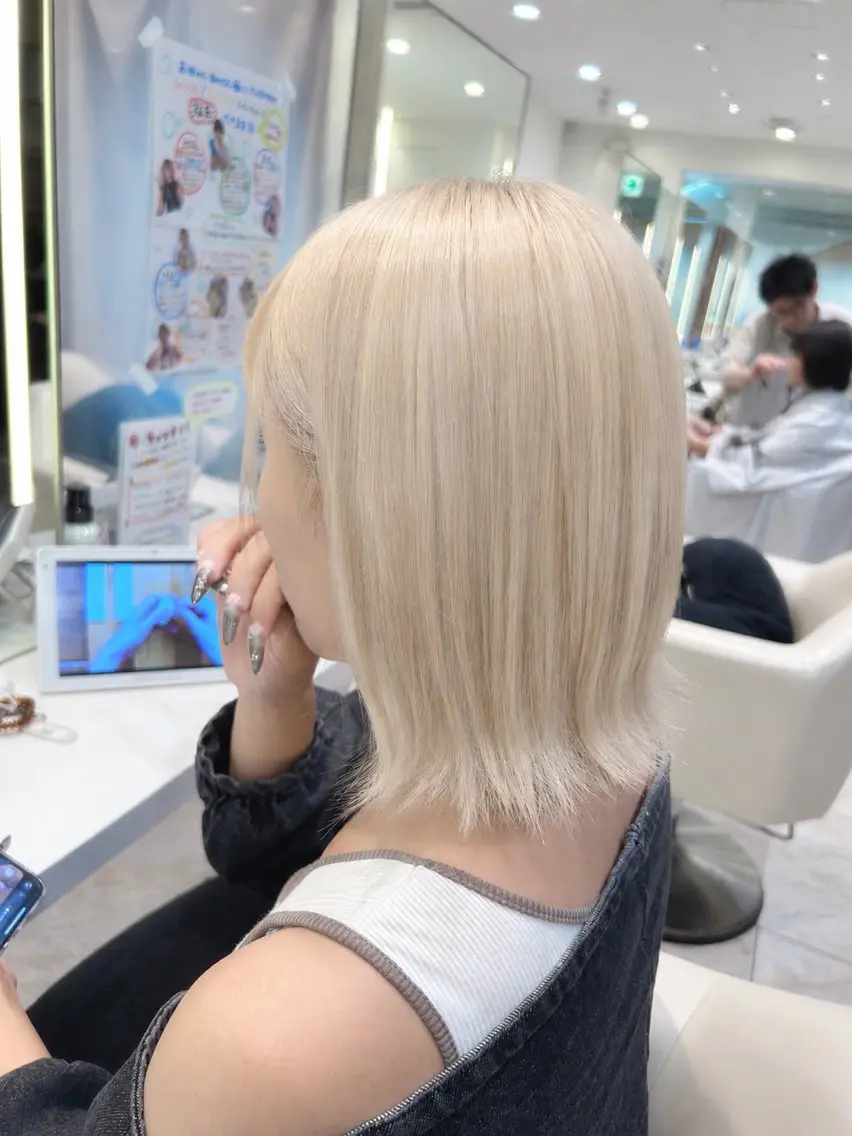 ブリーチブロンド🤍の写真