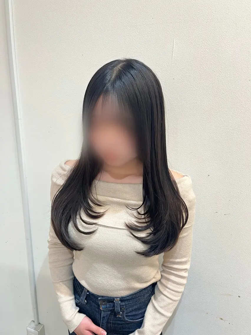 🎀韓国レイヤー/ 🫧透明感カラーのヘアスタイル