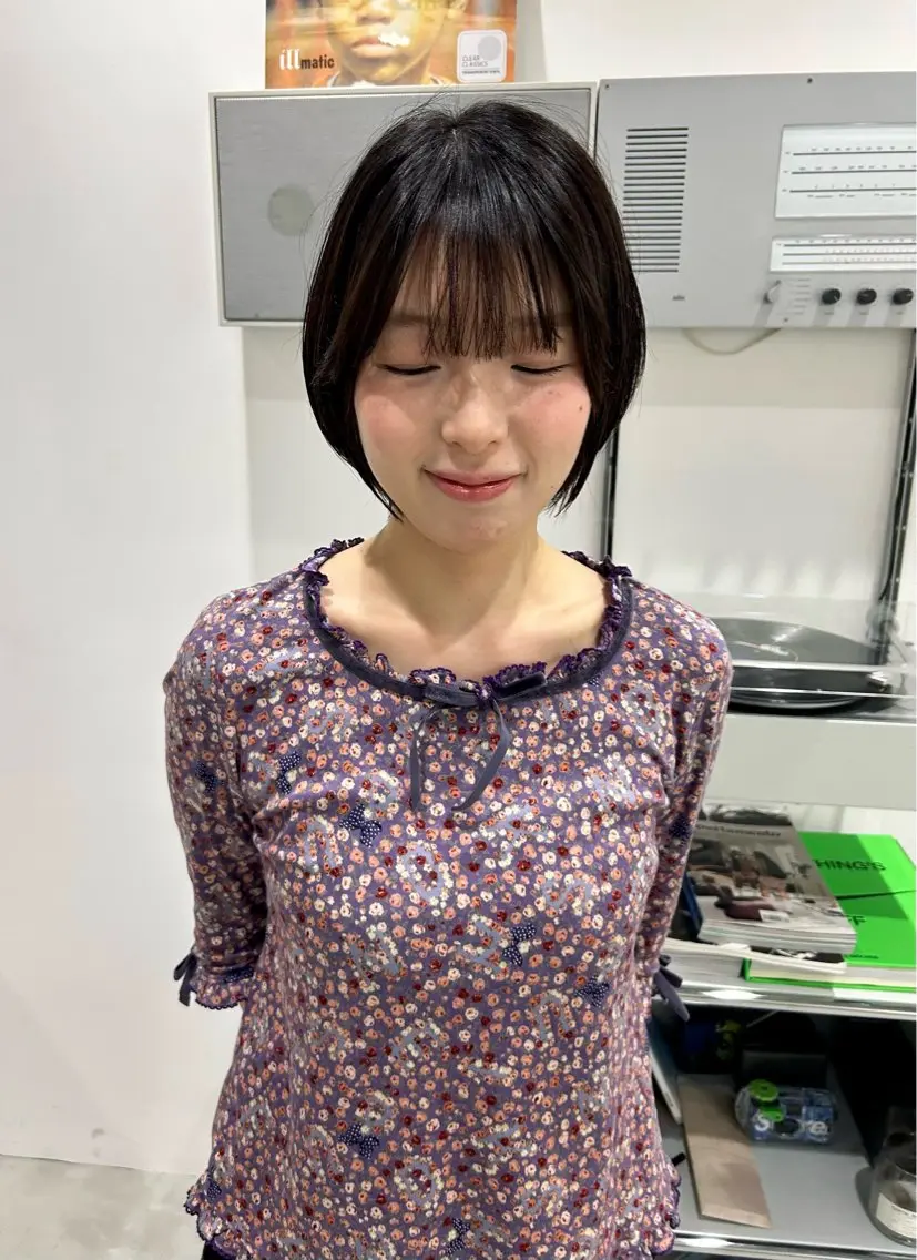 ショート MISAKI ショート透明感カラーのヘアスタイル