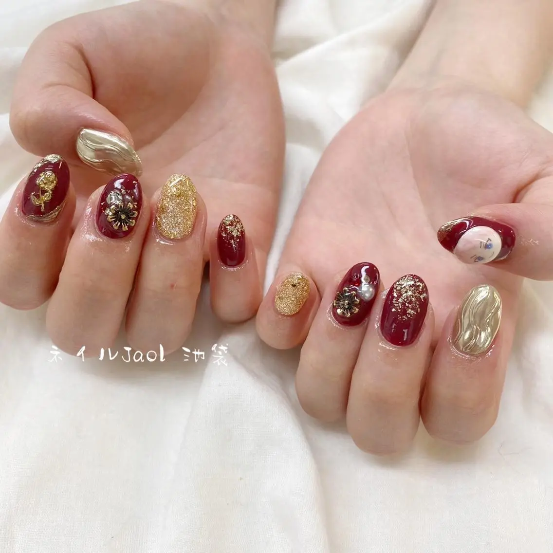 ショート ネイルJaol 池袋のネイルデザイン