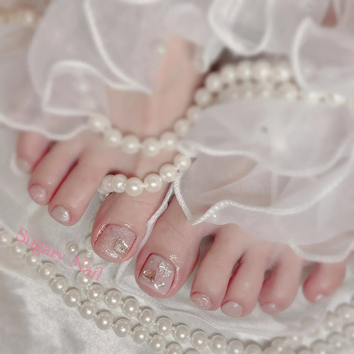 ネイル フットネイル SugaryNail Rinaのネイルデザイン