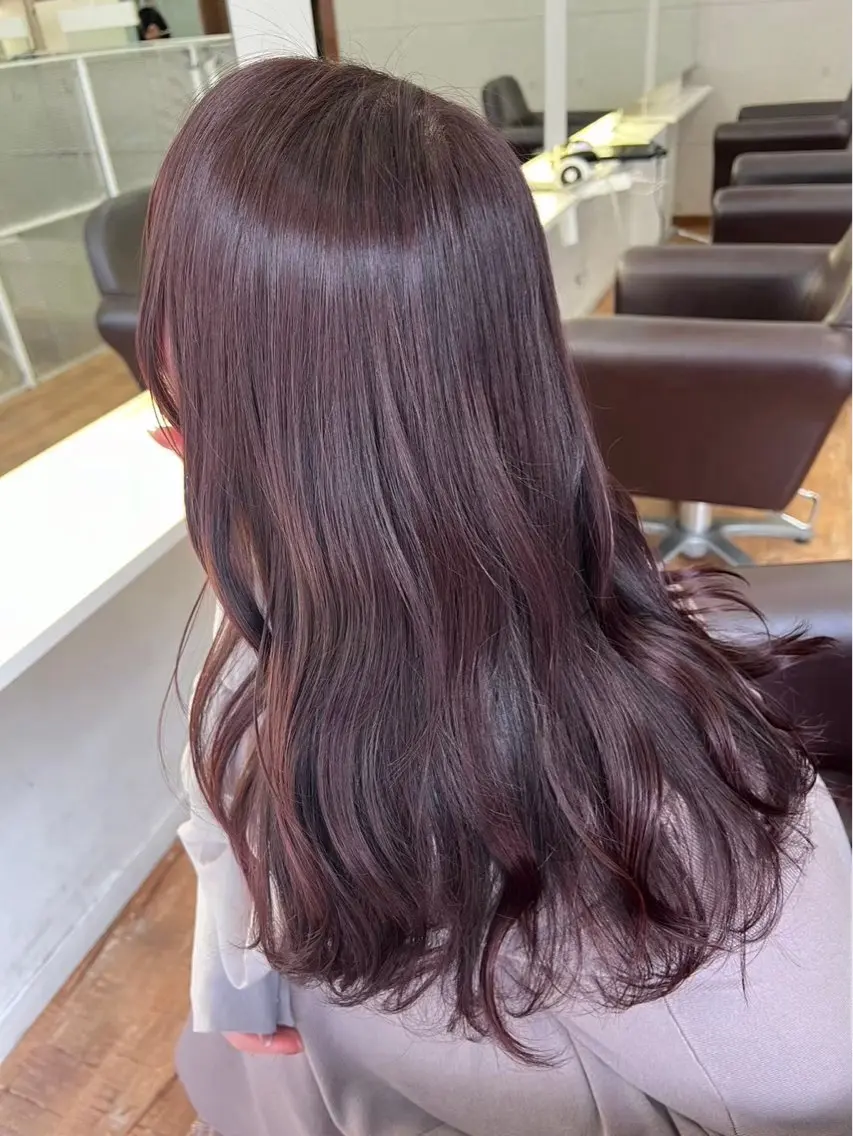 ロング カラー ピンクカラー Honoko 🐰のヘアスタイル