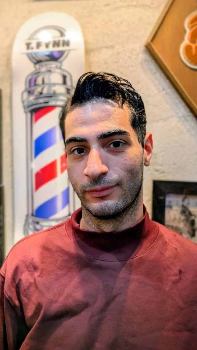 ショート 爰河 泰介のヘアスタイル