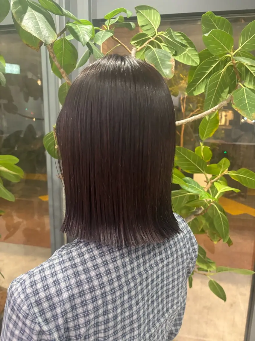 🌟【minimo限定】🌟ボブカット＋オージュア3step トリートメント☆*:.｡.の写真