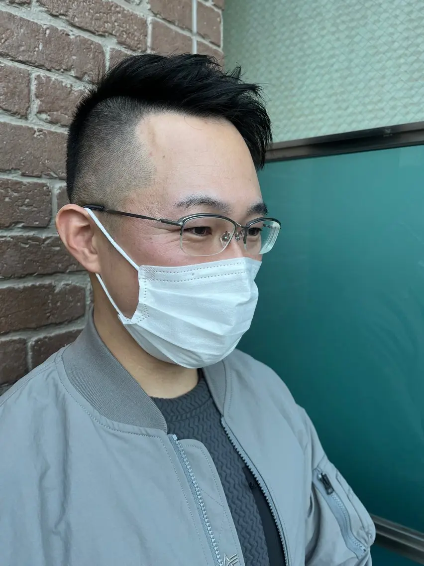 ショート メンズ 久木原 ゆりのヘアスタイル