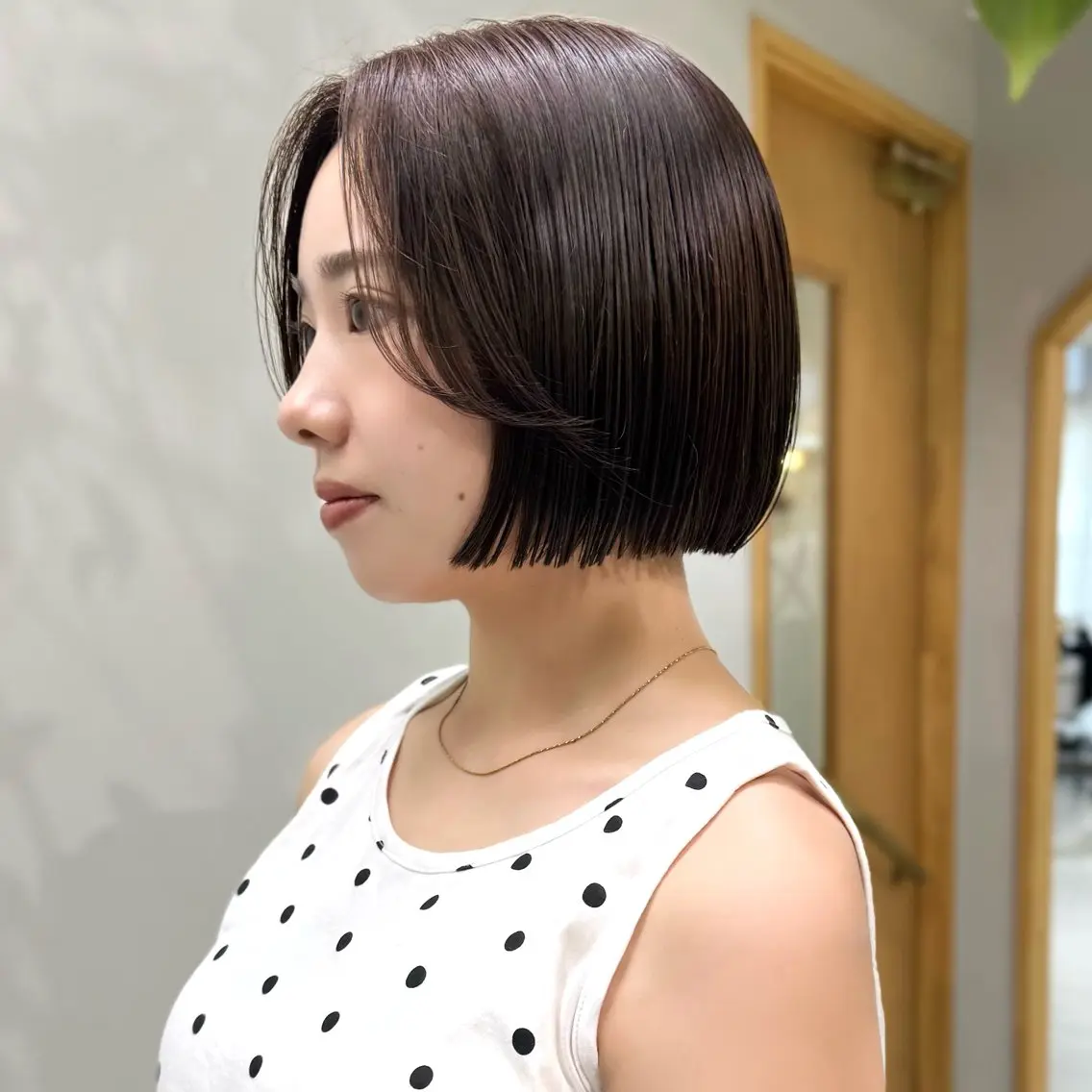ショート カラー パーマ/ボブ/ショ ート/タカダアスミのヘアスタイル
