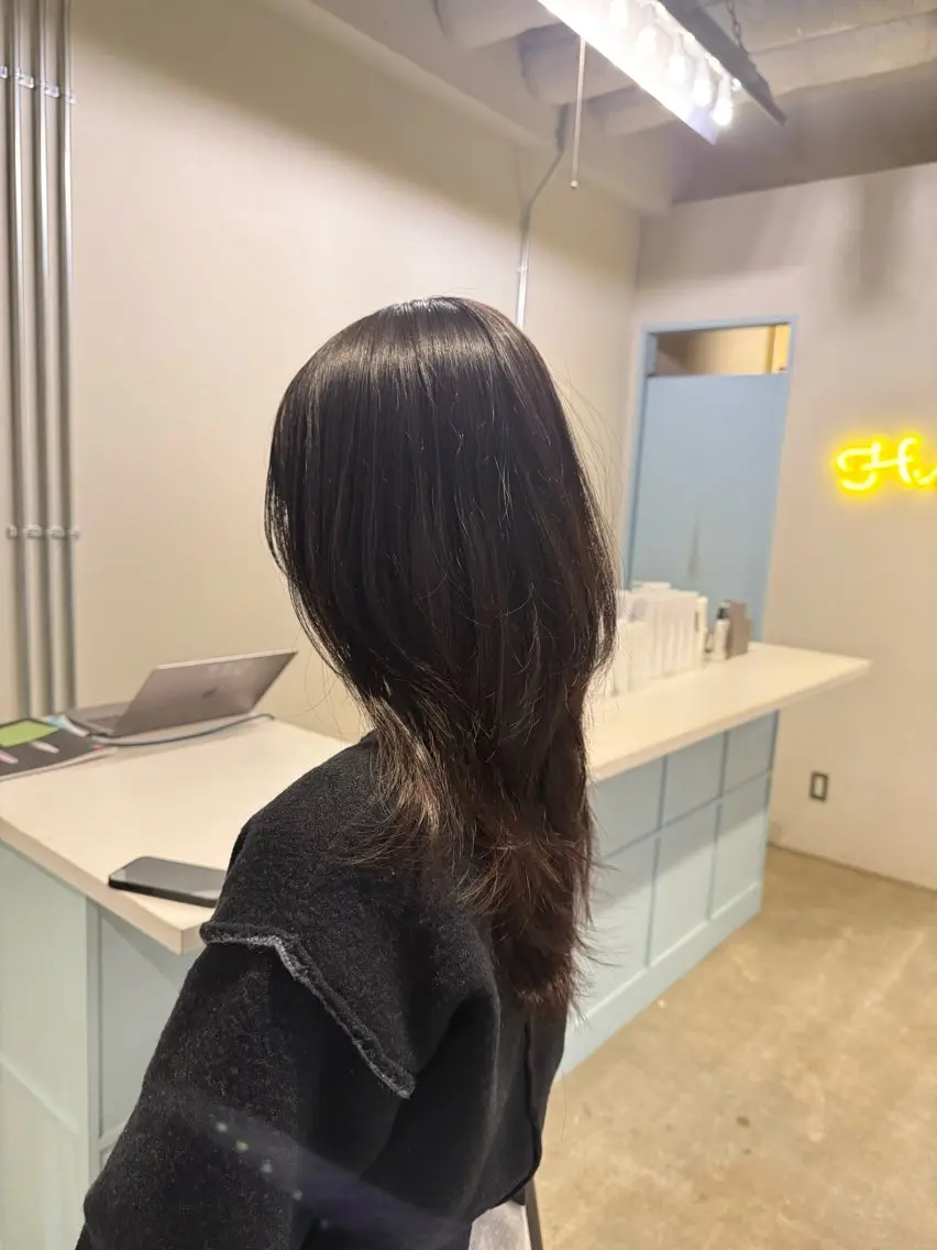 ロング Heath 姪浜 ⌇フタバのヘアスタイル