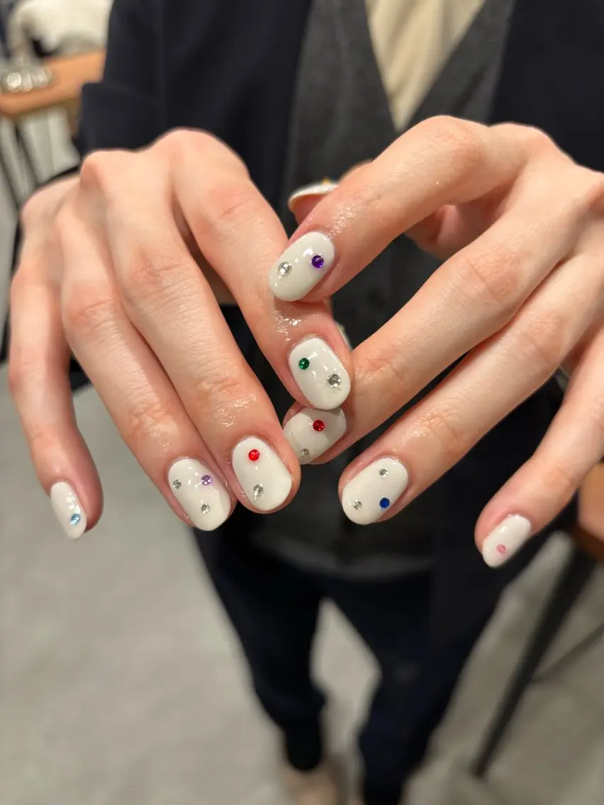 ネイル ストーンネイル ogura maoのネイルデザイン