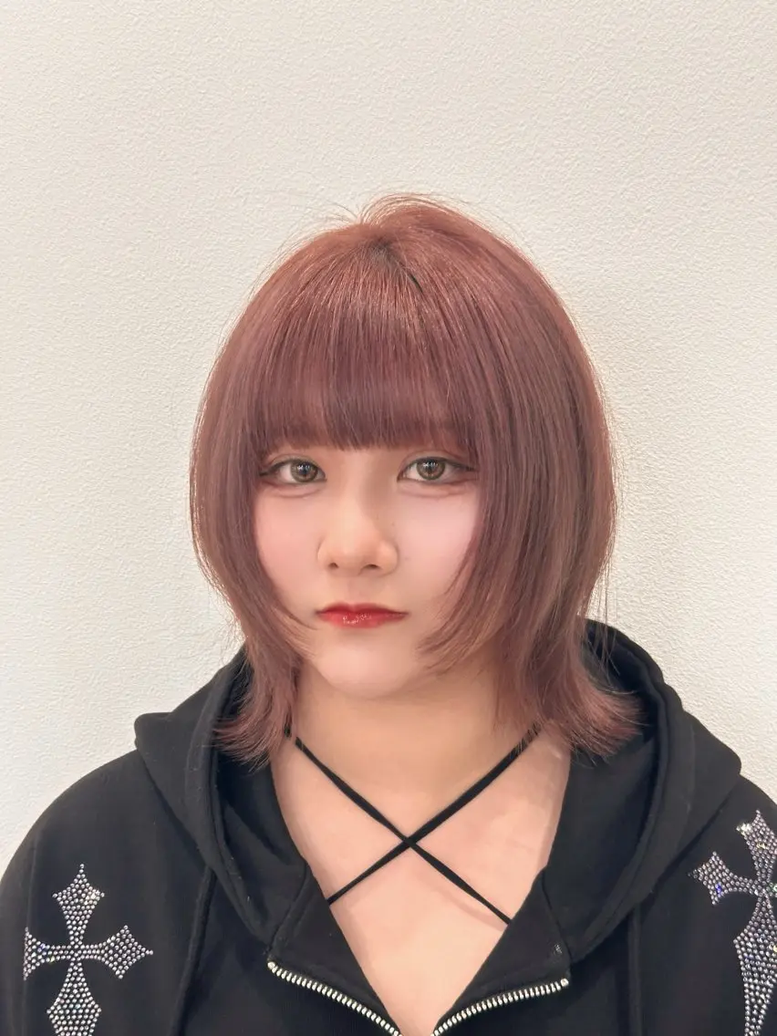 ミディアム カット ヘアカラー トリートメント 縮毛矯正/髪質改善/ 石橋代智のヘアスタイル