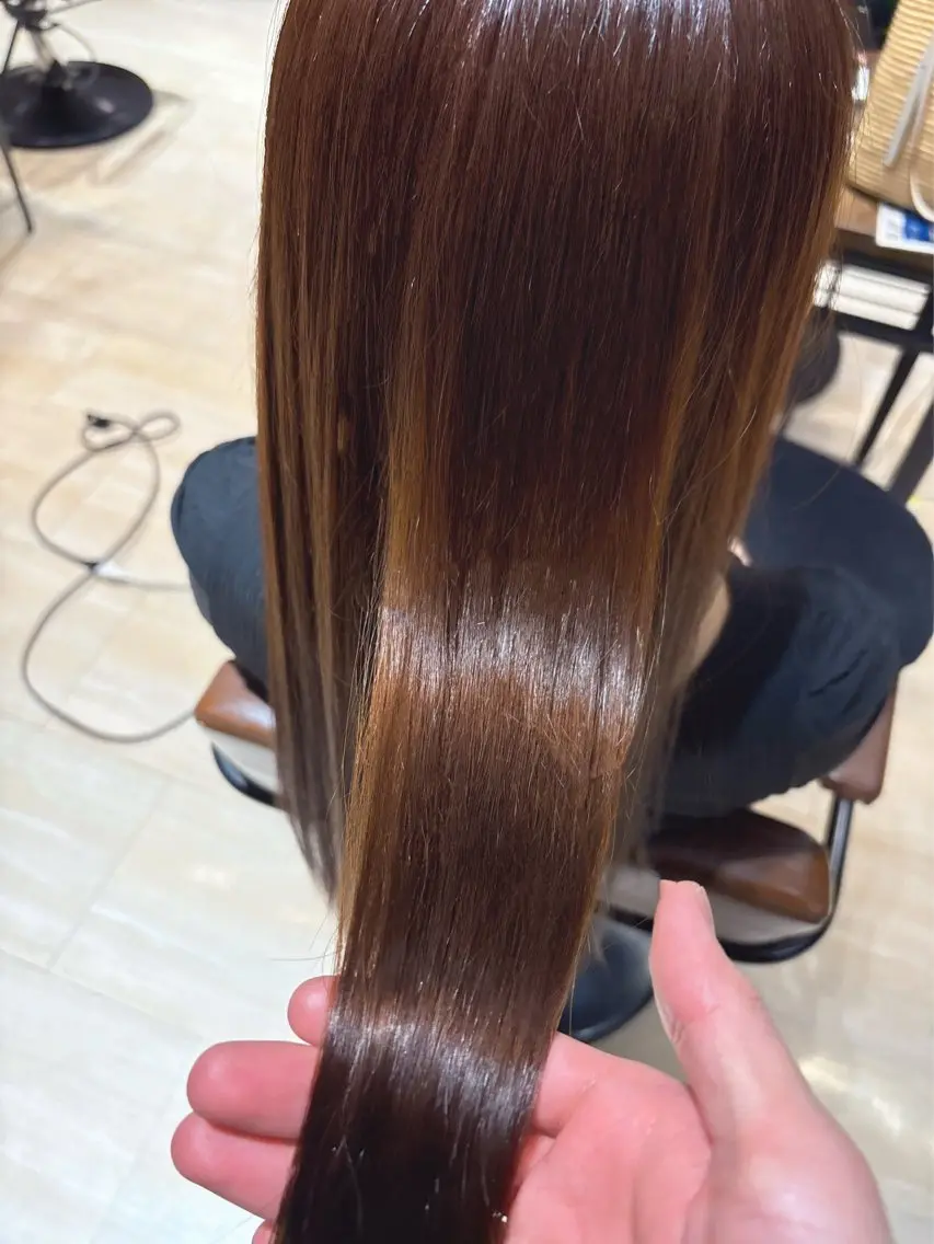 ロング くせ毛 トリートメント 山本 忠臣のヘアスタイル