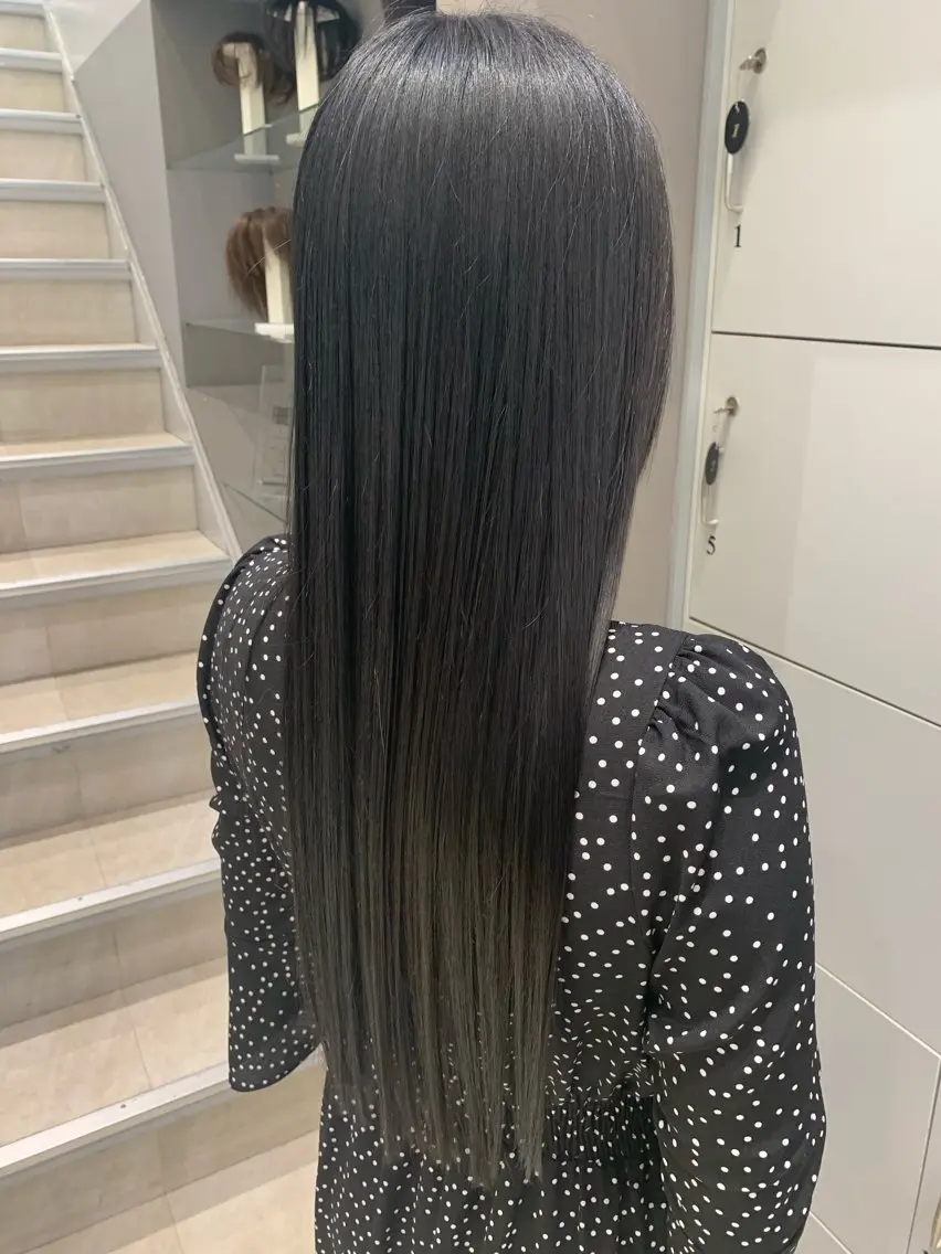 ロング カット ヘアカラー トリートメント ヘアセット ✨上村 潤平✨メンズヘア✨のヘアスタイル