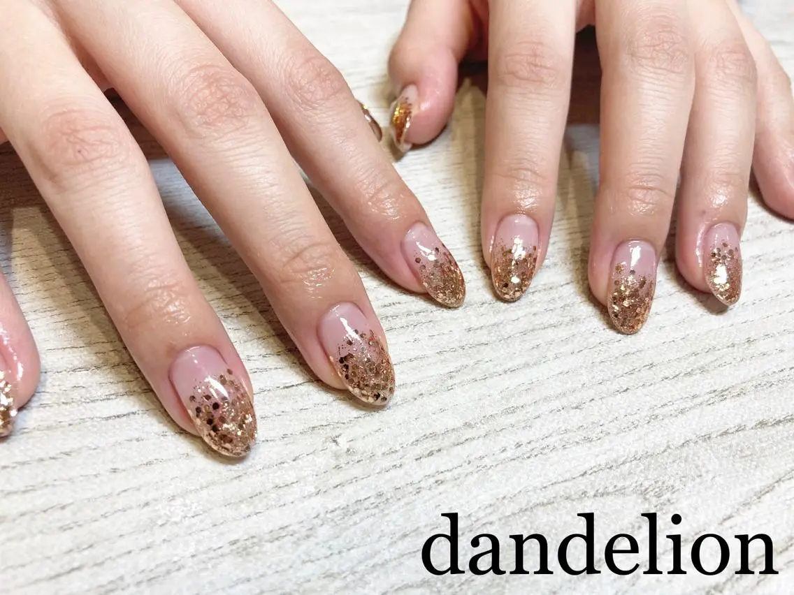 ネイル ハンドネイル ハンドケア dandelion ダンデライオンのネイルデザイン