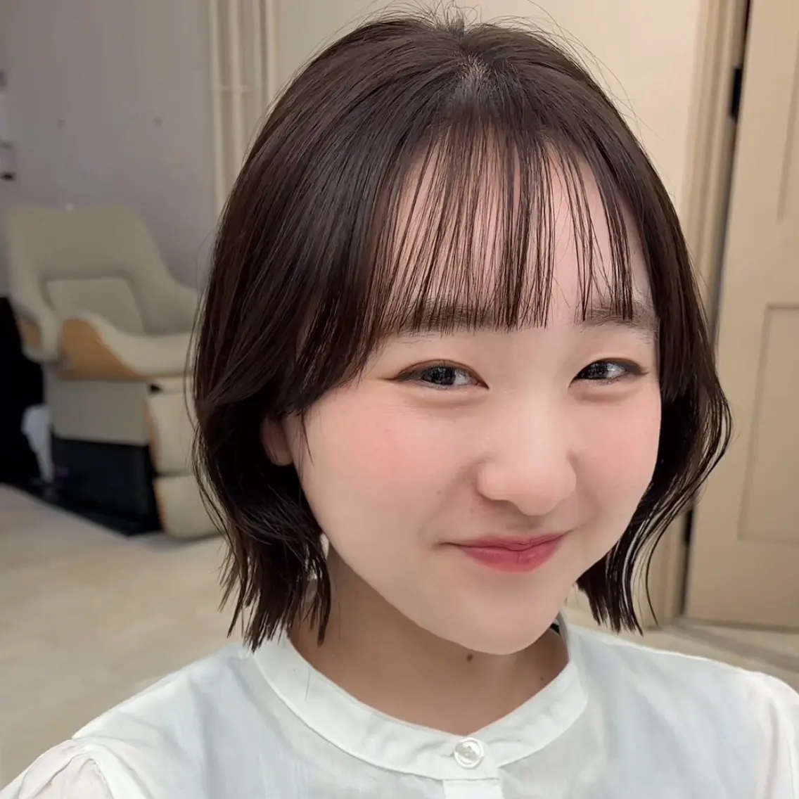 ショート カット ヘアカラー トリートメント きら🎀ボブ/ 透明感カラーのヘアスタイル