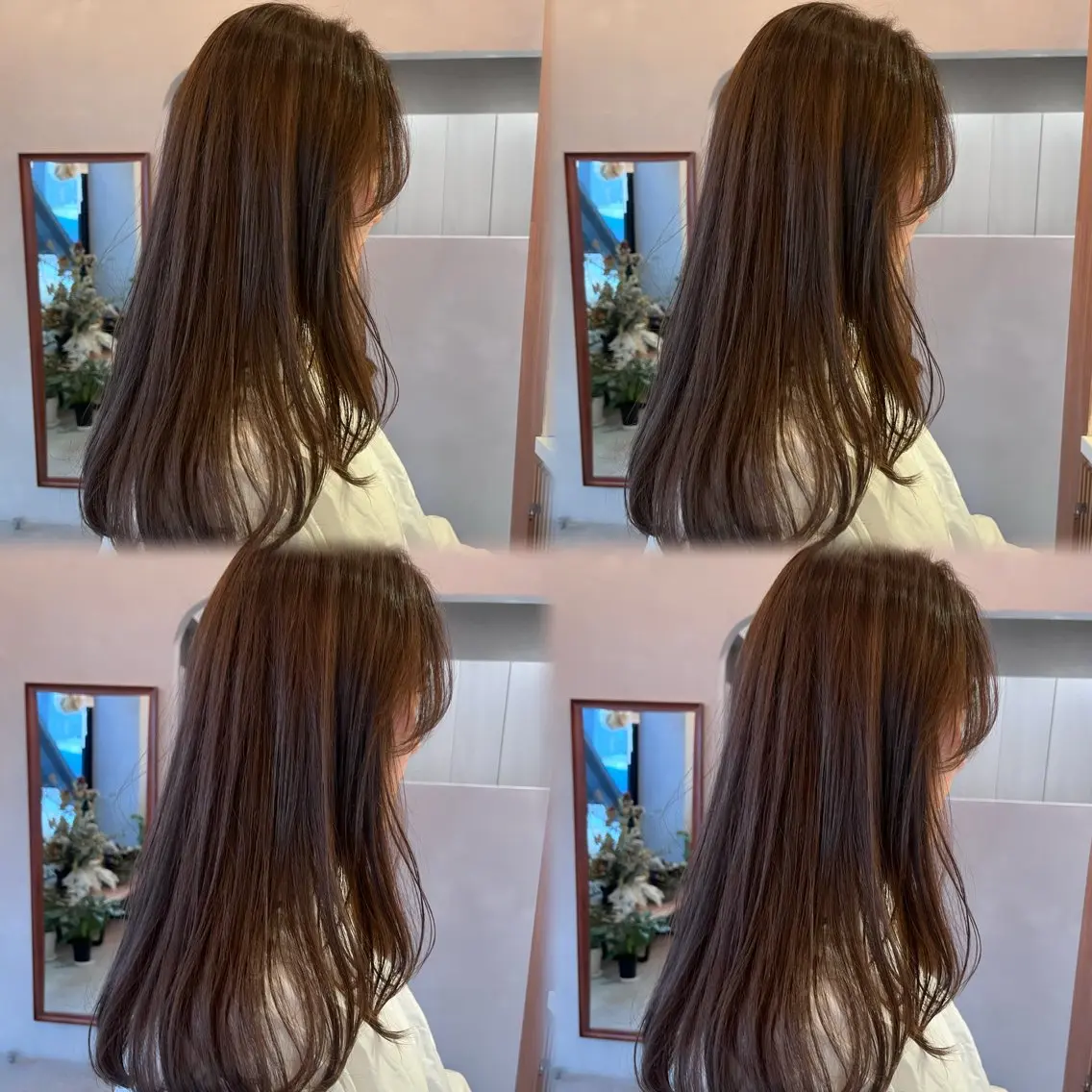 セミロング レイヤーくびれヘア アレンジmanakaのヘアスタイル