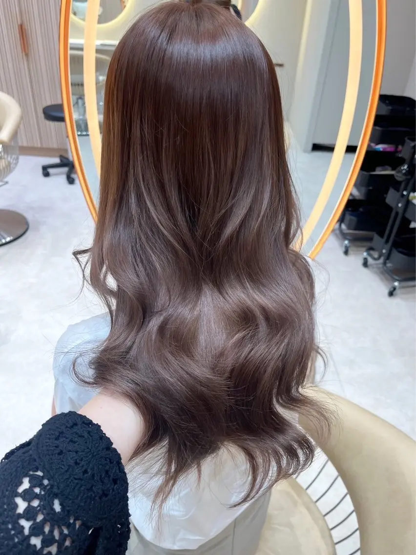 ロング ヘアカラー トリートメント 🩵縮毛矯正・ボブ 岩原朋也🩵のヘアスタイル