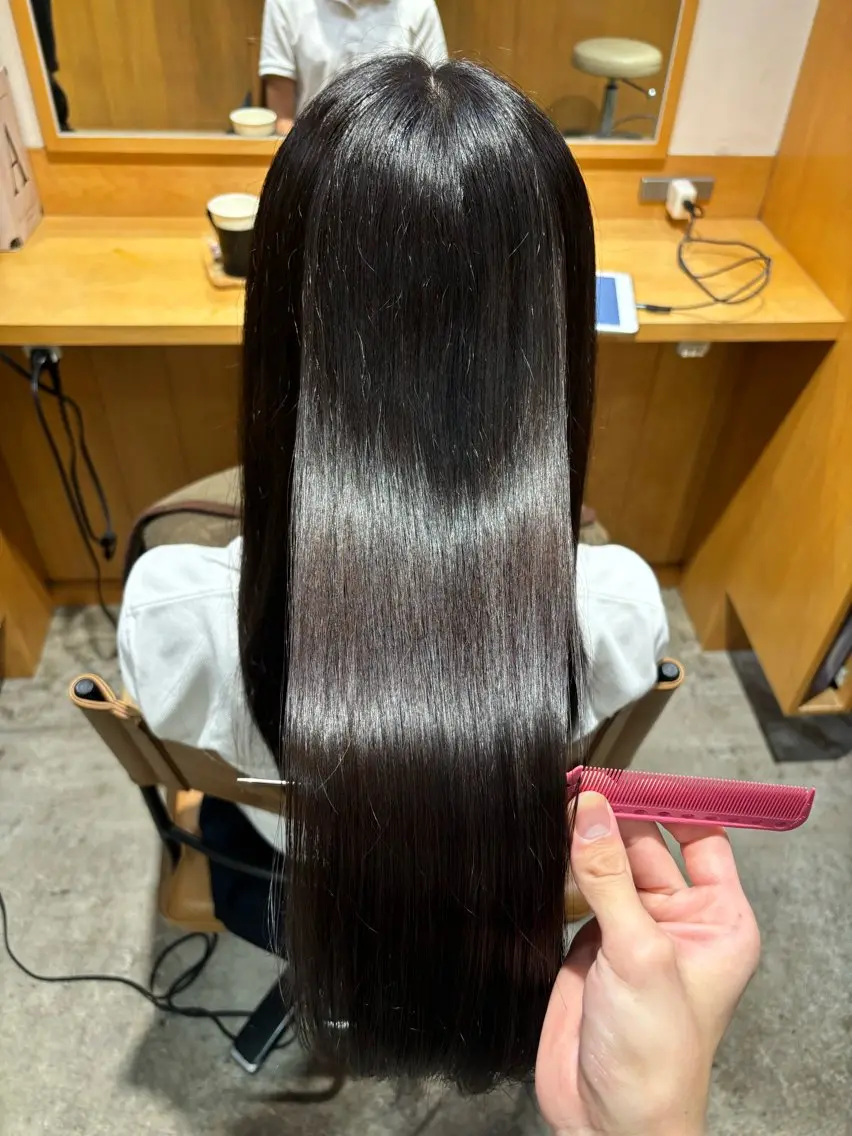 ロング カット ヘアカラー トリートメント 【Amphi Tokyo】宮原のヘアスタイル