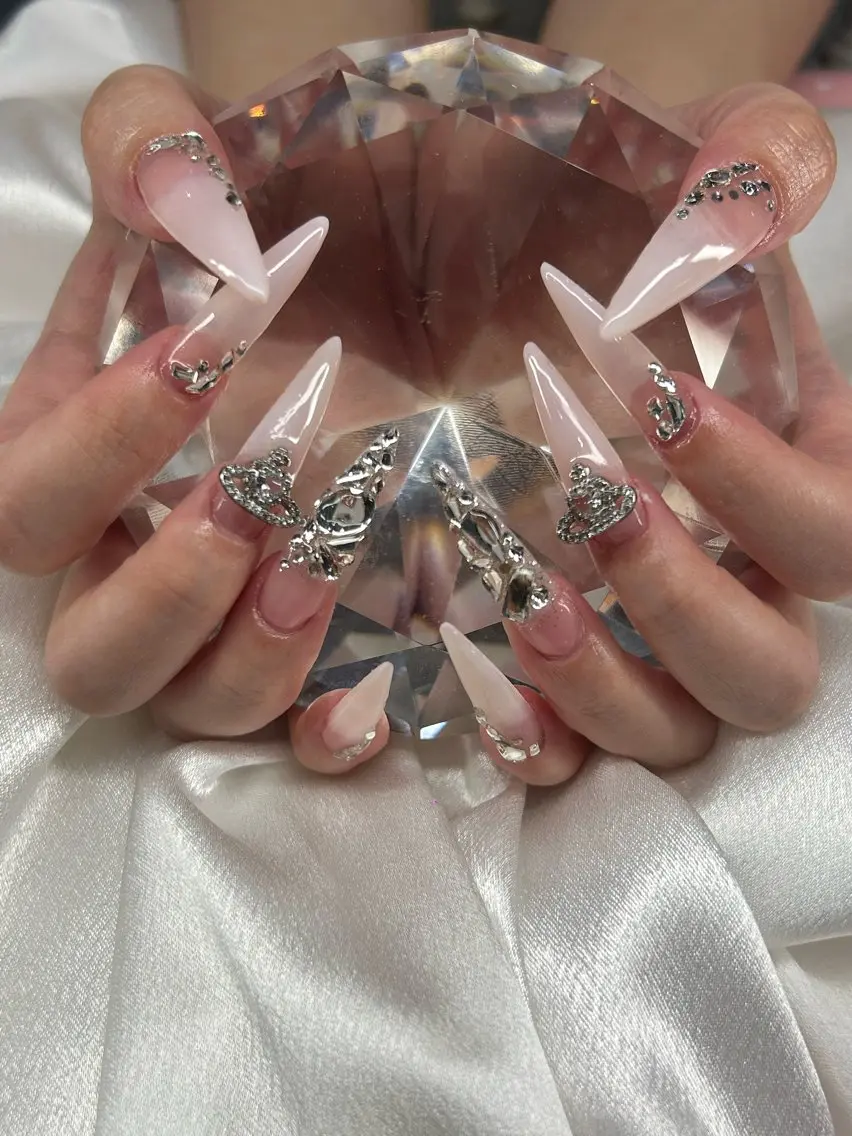 ネイル 持ち込み シンプルネイル ワンホンネイル platinam Yukaのネイルデザイン