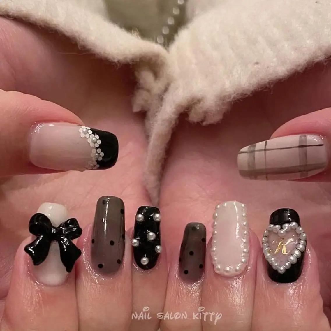 ネイル グラデーション ラメ(グリッター) マグネットネイル ミラーネイル ニュアンスネイル ハンドネイル Lumi de nailsのネイルデザイン