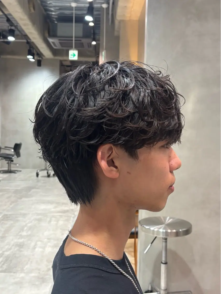 パーマ メンズ パーマ fifth櫻井 結楽のヘアスタイル