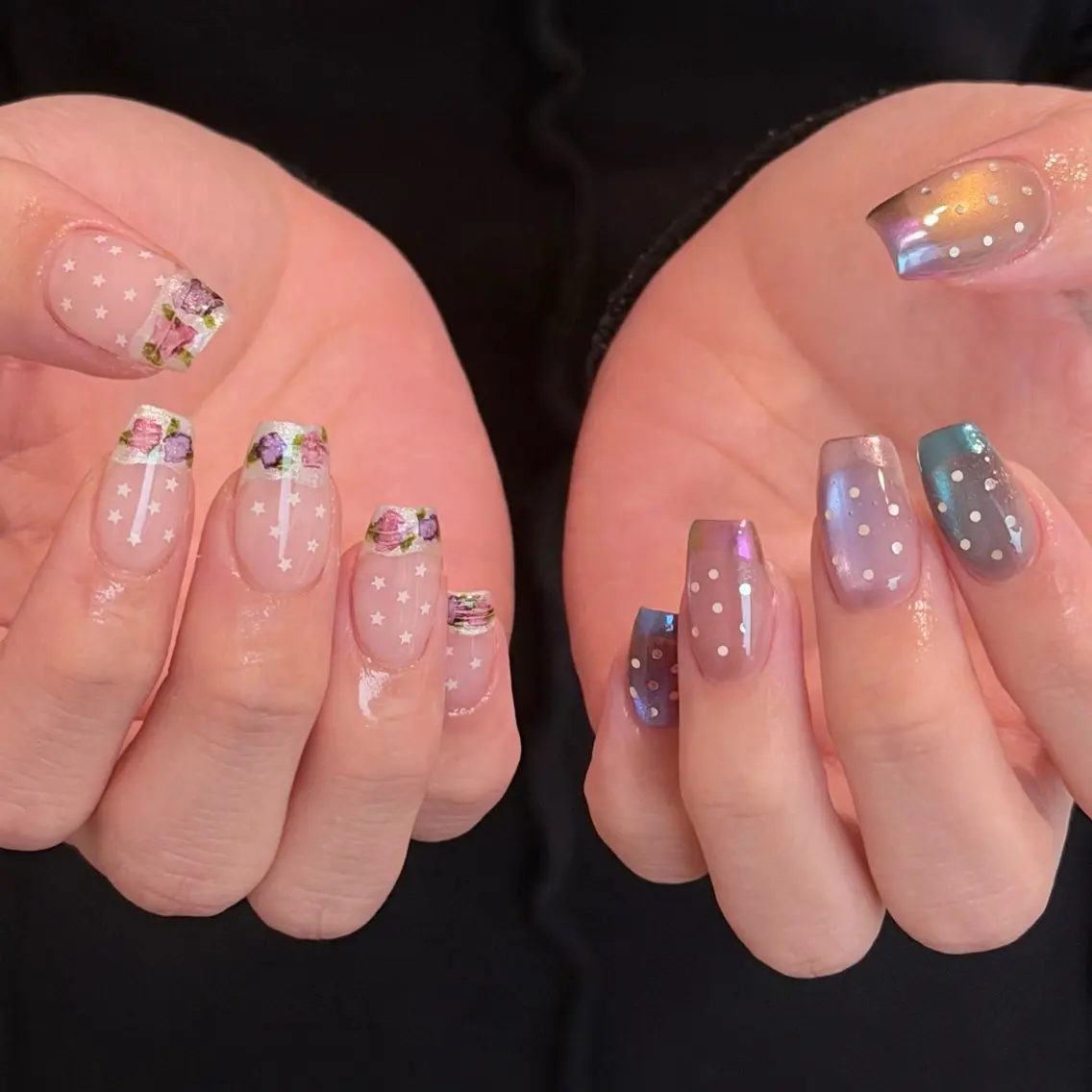 ネイル ハンドネイル 🎀フェイ フェイ🫧💗のネイルデザイン