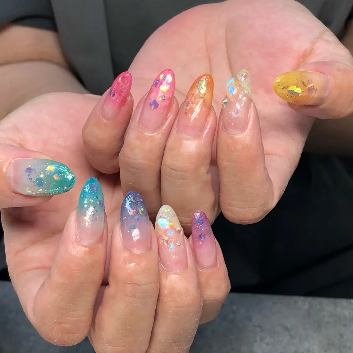 ロング ハンドネイル i'm nailのネイルデザイン