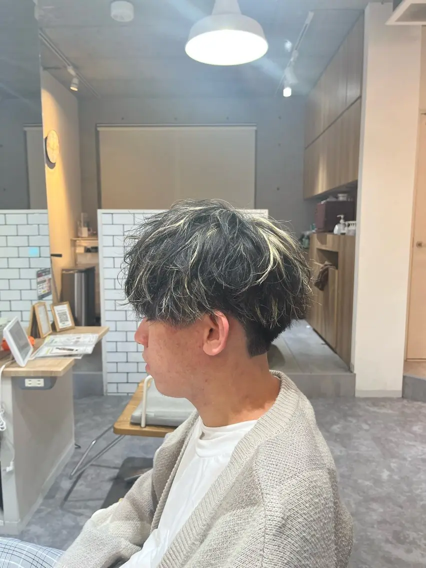 カラー メンズ メンズメッシュ メッシュ カット ヘアカラー ヘアセット 🔥メンズ特化美容師 /泉壱恵🔥のヘアスタイル