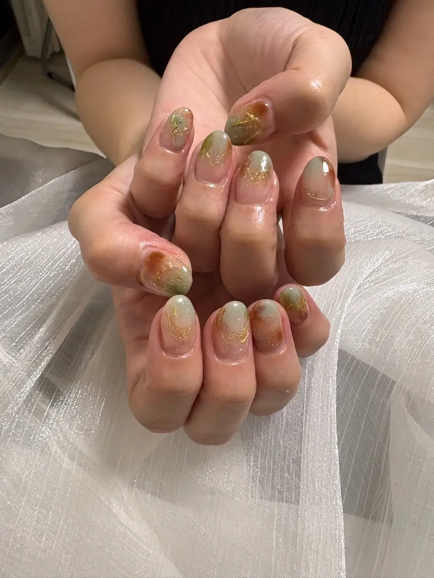 ネイル しょう えんきんのネイルデザイン