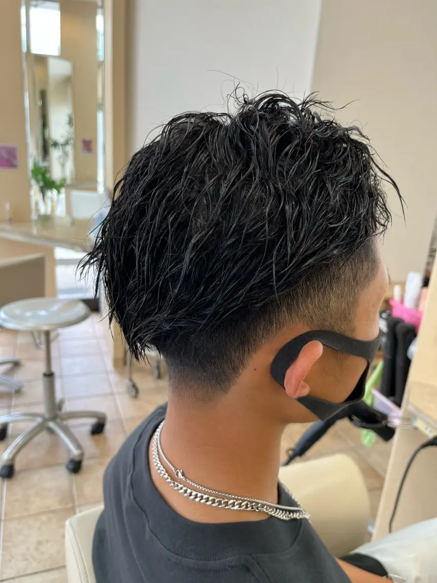 メンズカット➕眉カット💇（中学生以下のお子様のカットは不可でしたのでご了承下さい。）の写真