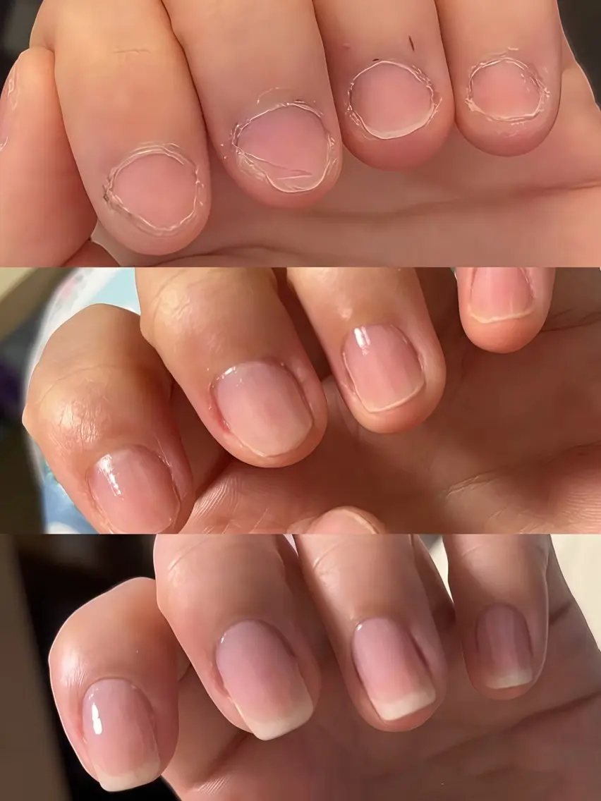 ネイル ハンドネイル MoonNail ユリ🌸のネイルデザイン
